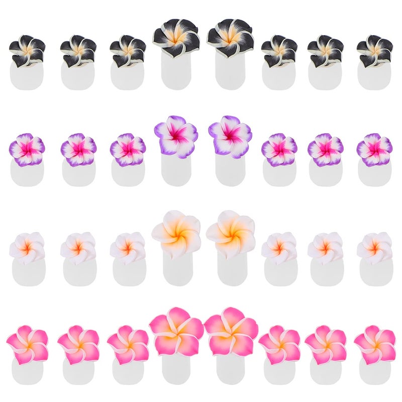 يونلي تيك Uonlytech مسمار الفن 32pcs فواصل اصبع القدم سيليكون زهرة اصبع القدم فاصل اصبع القدم فواصل أصابع القدم فواصل باديكير مسمار أدوات الفن باديكير الفواصل لصالون الأظافر أصابع فواصل - Image 1